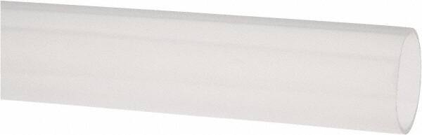 Made in USA - 7/8" ID x 31/32" OD, 3/64" Wall Thickness, Cut to Length (50' Standard Length) PTFE Tube - Translucent, 56 Hardness - Americas Industrial Supply