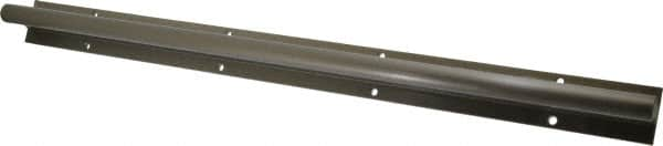 Pacific Bearing - 3/4" Shaft Diam, 1-3/4" Base Width, Ceramic Coated, Aluminum Shaft, Aluminum Rail, Round Shaft Assemblies - 0.221" Mounting Hole Diam, 24" Long - Americas Industrial Supply