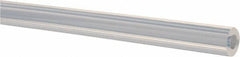 Made in USA - 1/8" ID x 1/4" OD, 1/16" Wall Thickness, Cut to Length (50' Standard Length) PTFE Tube - Translucent, 56 Hardness - Americas Industrial Supply