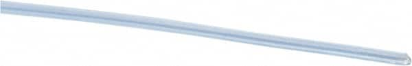 Made in USA - 1/64" ID x 0.033" OD, Cut to Length (500' Standard Length) PTFE Tube - Natural White, 60 Hardness - Americas Industrial Supply