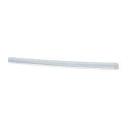 Made in USA - 0.076" ID x 0.1" OD, 0.012" Wall Thickness, Cut to Length (500' Standard Length) PTFE Tube - Natural White, 60 Hardness - Americas Industrial Supply