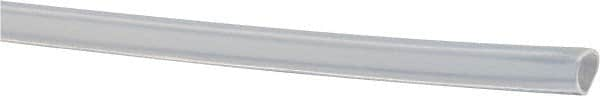 Made in USA - 3/32" ID x 0.119" OD, 0.012" Wall Thickness, Cut to Length (500' Standard Length) PTFE Tube - Natural White, 60 Hardness - Americas Industrial Supply