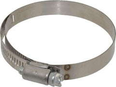 IDEAL TRIDON - SAE Size 44, 2-5/16 to 3-1/4" Diam, Stainless Steel Shielded Worm Drive Clamp - Material Grade 201, Series 613 - Americas Industrial Supply