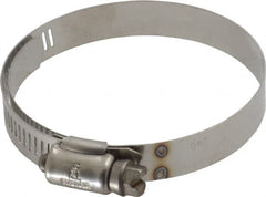 IDEAL TRIDON - SAE Size 40, 2-1/16 to 3" Diam, Stainless Steel Shielded Worm Drive Clamp - Material Grade 301, Series 615 - Americas Industrial Supply