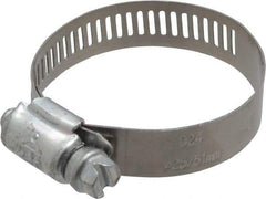 IDEAL TRIDON - SAE Size 24, 1-1/16 to 2" Diam, Carbon Steel Worm Drive Clamp - 1/2" Wide, Series 600 - Americas Industrial Supply