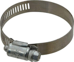 IDEAL TRIDON - SAE Size 32, 1-9/16 to 2-1/2" Diam, Carbon Steel Worm Drive Clamp - 1/2" Wide, Series 600 - Americas Industrial Supply