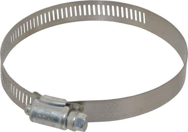 IDEAL TRIDON - SAE Size 52, 2-13/16 to 3-3/4" Diam, Carbon Steel Worm Drive Clamp - 1/2" Wide, Series 600 - Americas Industrial Supply