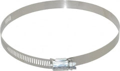 IDEAL TRIDON - SAE Size 88, 4-1/16 to 6" Diam, Carbon Steel Worm Drive Clamp - 1/2" Wide, Series 600 - Americas Industrial Supply