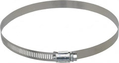 IDEAL TRIDON - SAE Size 96, 4-1/2 to 6-1/2" Diam, Carbon Steel Worm Drive Clamp - 1/2" Wide, Series 600 - Americas Industrial Supply