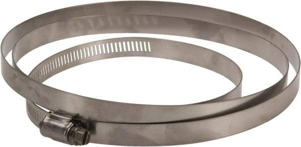 IDEAL TRIDON - SAE Size 270, 15-3/8 to 17-3/8" Diam, Stainless Steel Worm Drive Clamp - 1/2" Wide, Material Grade 201/305, Series 620 - Americas Industrial Supply