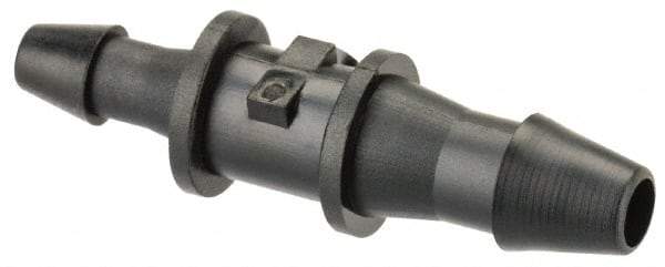 Made in USA - 1/8 x 3/32" Barb, Nylon Single Barbed Tube Reducer - Black - Americas Industrial Supply
