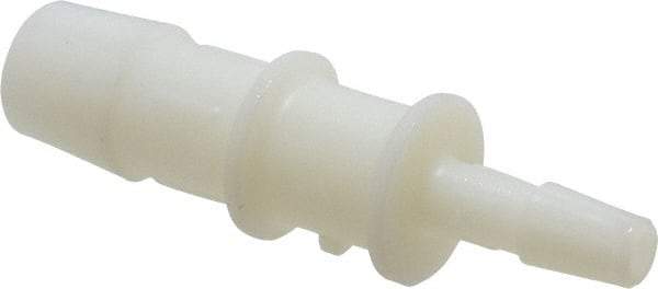 Made in USA - Nylon Single Barbed Tube Reducer - Natural - Americas Industrial Supply