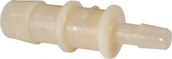 Made in USA - Nylon Single Barbed Tube Reducer - Natural - Americas Industrial Supply