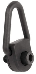 American Drill Bushing - 2,500 Lbs. Load Limit, Side Pull Hoist Ring - 1/2-13 Inch Thread Size, 1-1/2 Inch Diameter Ring - Americas Industrial Supply