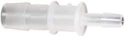 Made in USA - Polypropylene Single Barbed Tube Reducer - Natural - Americas Industrial Supply