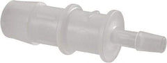 Made in USA - Polypropylene Single Barbed Tube Reducer - Natural - Americas Industrial Supply
