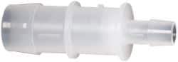 Made in USA - Polypropylene Single Barbed Tube Reducer - Natural - Americas Industrial Supply