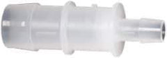 Made in USA - Polypropylene Single Barbed Tube Reducer - Natural - Americas Industrial Supply