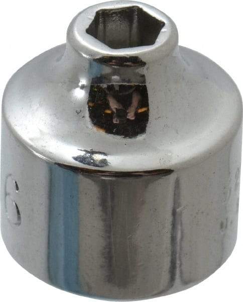 Proto - 3/16", 3/8" Drive, Standard Hand Socket - 6 Points, 3/4" OAL, Chrome Finish - Americas Industrial Supply