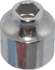 Proto - 1/4", 3/8" Drive, Standard Hand Socket - 6 Points, 13/16" OAL, Chrome Finish - Americas Industrial Supply