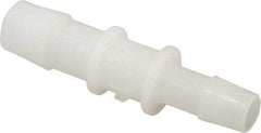 Made in USA - Kynar Single Barbed Tube Reducer - Natural - Americas Industrial Supply