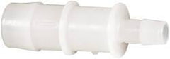Made in USA - Kynar Single Barbed Tube Reducer - Natural - Americas Industrial Supply
