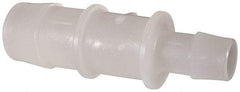 Made in USA - Kynar Single Barbed Tube Reducer - Natural - Americas Industrial Supply