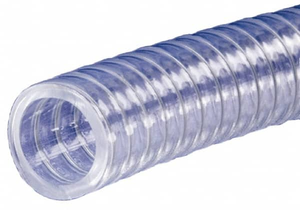 Kuriyama of America - 1/2" ID x 0.736" OD, 100' Long, PVC Tube - Clear, 100 Max psi - Americas Industrial Supply