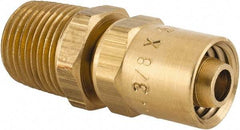 Dixon Valve & Coupling - 1/2 NPTF, Reusable Hose Male Fitting - 3/8" Hose ID x 5/8" Hose OD - Americas Industrial Supply