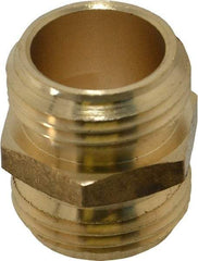 Cerro - 3/4 NH Garden Hose Fitting - Brass, Male Hose to Male Hose Connector - Americas Industrial Supply