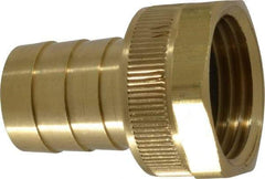 Dixon Valve & Coupling - 3/4 NH Garden Hose Fitting - Brass, Short Shank Female Swivel Connector - Americas Industrial Supply