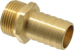 Dixon Valve & Coupling - 1 NH Garden Hose Fitting - Brass, Standard Shank Male/Female Set Connector - Americas Industrial Supply