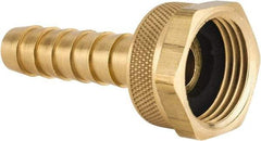 Dixon Valve & Coupling - 3/4 NH Garden Hose Fitting - Brass, Long Shank Female Swivel Connector - Americas Industrial Supply