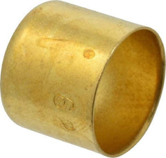 Dixon Valve & Coupling - 0.525" ID Hose Ferrule - Brass, 0.47" Long - Americas Industrial Supply