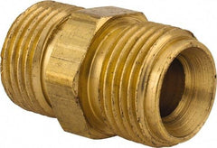 Dixon Valve & Coupling - 3/8 Male Thread, Brass Industrial Pipe Hex Nipple - MNPSM, 1,000 psi - Americas Industrial Supply