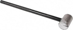 American Hammer - 18 Lb Head 3-1/2" Face Lead Alloy Nonmarring Lead Hammer - 29" OAL, Aluminum Handle - Americas Industrial Supply