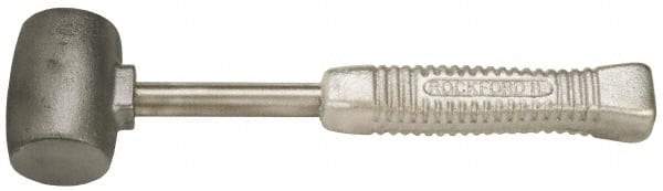 American Hammer - 5 Lb Head 2" Face Zinc Aluminum Alloy Nonmarring Hammer - 13-1/2" OAL - Americas Industrial Supply