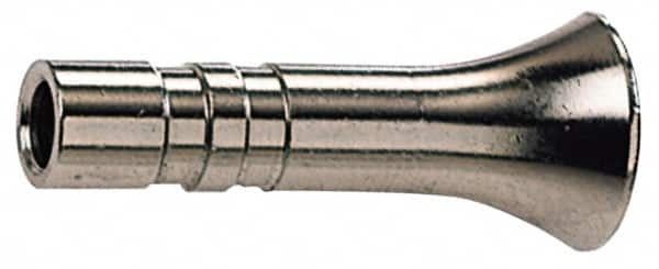 Norgren - Nickel Plated Brass Push-to-Connect Stem Plug - Americas Industrial Supply