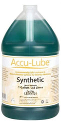 Accu-Lube - Accu-Lube, 1 Gal Bottle Cutting & Sawing Fluid - Synthetic, For Machining - Americas Industrial Supply