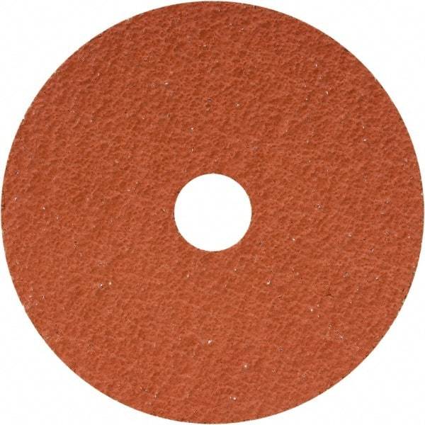 Camel Grinding Wheels - 7" Diam 7/8" Hole 36 Grit Fiber Disc - Medium Grade, Ceramic, 8,600 Max RPM - Americas Industrial Supply
