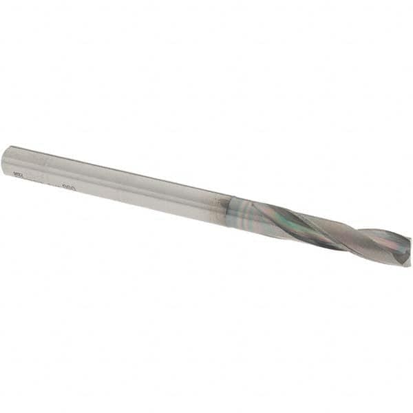 OSG - 3/16" 180° Spiral Flute Solid Carbide Screw Machine Drill Bit - Americas Industrial Supply
