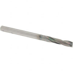 OSG - 3/16" 180° Spiral Flute Solid Carbide Screw Machine Drill Bit - Americas Industrial Supply