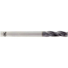 OSG - 1/4" 180° Spiral Flute Solid Carbide Screw Machine Drill Bit - Americas Industrial Supply