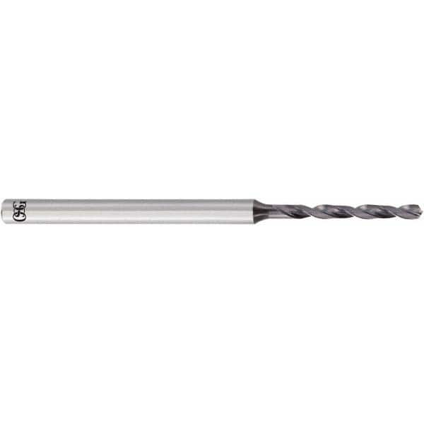 OSG - 1.45mm, 120° Point, Solid Carbide Micro Drill Bit - Americas Industrial Supply