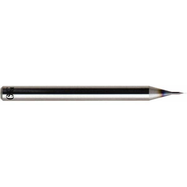 OSG - 0.08mm, 120° Point, Solid Carbide Micro Drill Bit - Americas Industrial Supply