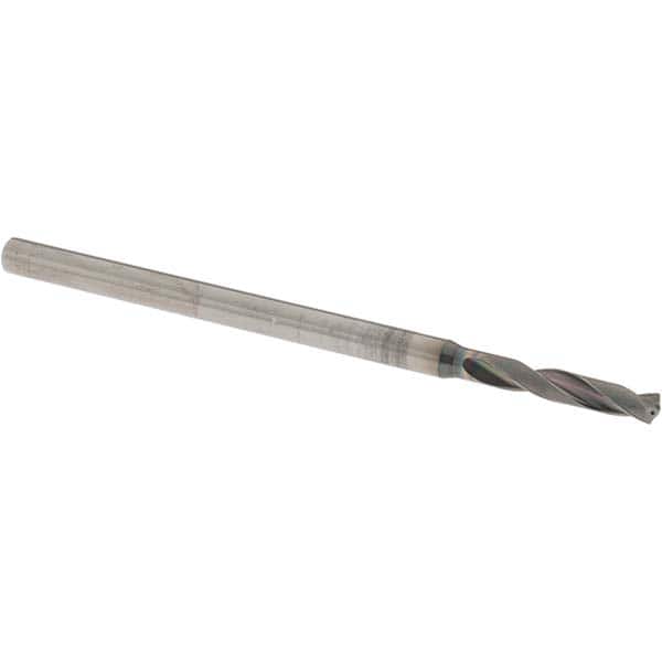 OSG - 3.3mm 140° Spiral Flute Solid Carbide Screw Machine Drill Bit - Americas Industrial Supply