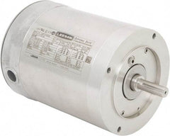 Leeson - 3/4 Max hp, 1,800 Max RPM, Electric AC DC Motor - 230/460 V Input, Three Phase, 56C Frame, C-Face Mount, TENV Enclosure - Americas Industrial Supply
