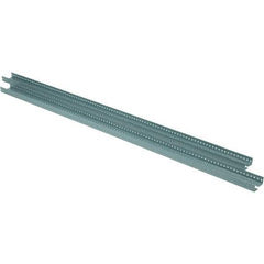 Value Collection - 1.92" Wide, 96 High, Open Shelving Accessory/Component - 13 Gauge Steel, Powder Coat Finish, Use with High Capacity Storage Racks - Americas Industrial Supply