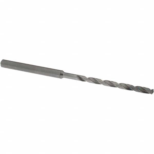 OSG - 4.2mm 140° Spiral Flute Solid Carbide Taper Length Drill Bit - Americas Industrial Supply