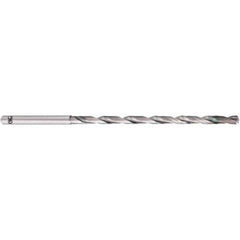 OSG - 3.2mm 140° 2-Flute Solid Carbide Extra Length Drill Bit - Americas Industrial Supply